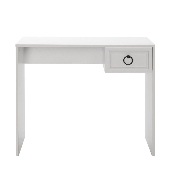 Hanah Home Mesa de Estudio Cms-1301-Bb-1 Blanca 90x75x51 cm con Cajón y Estantes Hanah Home Mesa de Estudio Cms-1301-Bb-1 Blanca 90x75x51 cm con Cajón y Estantes