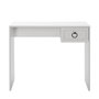 Hanah Home Mesa de Estudio Cms-1301-Bb-1 Blanca 90x75x51 cm con Cajón y Estantes