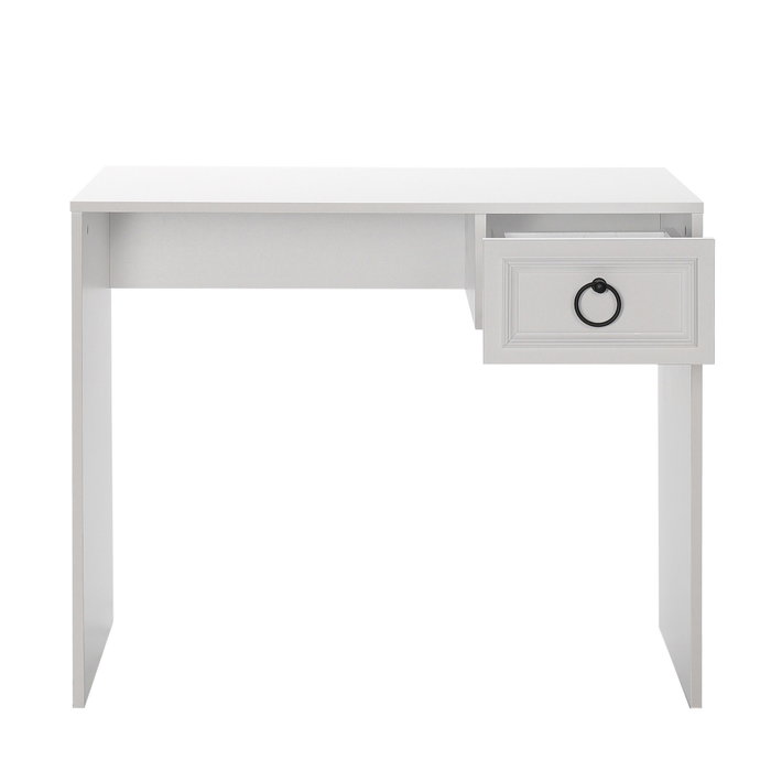 Hanah Home Mesa de Estudio Cms-1301-Bb-1 Blanca 90x75x51 cm con Cajón y Estantes Hanah Home Mesa de Estudio Cms-1301-Bb-1 Blanca 90x75x51 cm con Cajón y Estantes