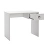 Hanah Home Mesa de Estudio Cms-1301-Bb-1 Blanca 90x75x51 cm con Cajón y Estantes