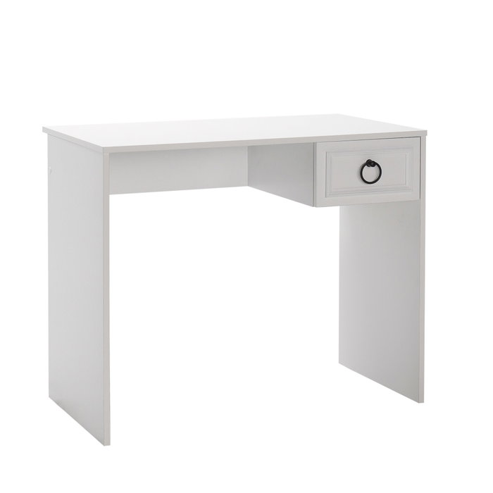 Hanah Home Mesa de Estudio Cms-1301-Bb-1 Blanca 90x75x51 cm con Cajón y Estantes Hanah Home Mesa de Estudio Cms-1301-Bb-1 Blanca 90x75x51 cm con Cajón y Estantes