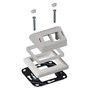 EFB Elektronik Marco de adaptador compatible con Gira, RAL9003