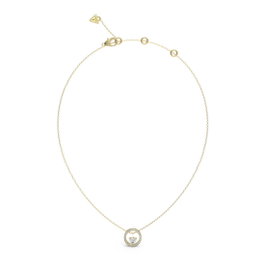 Guess Collar M'ama Non M'ama Dorado