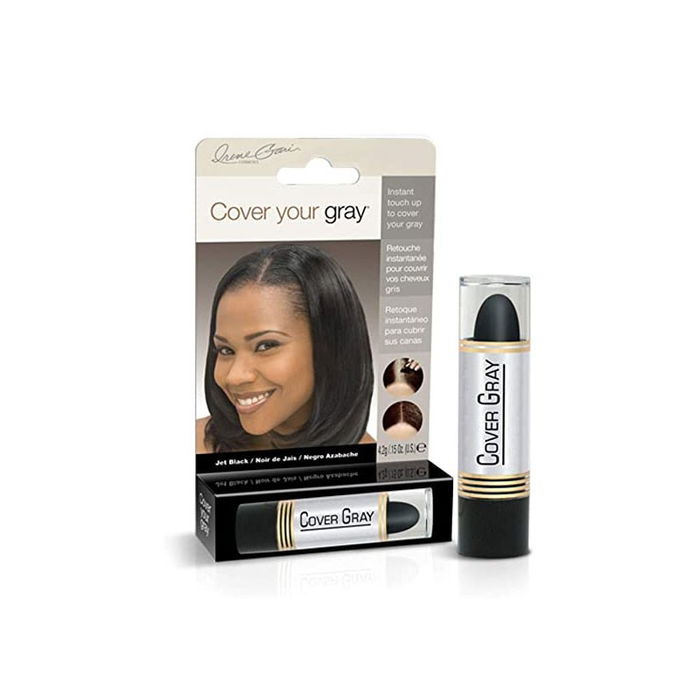 Cover Your Gray Barra Retoque Touch-Up Stick Negro Azabache #0116 para Cubrir Canas Cover Your Gray Barra Retoque Touch-Up Stick Negro Azabache #0116 para Cubrir Canas