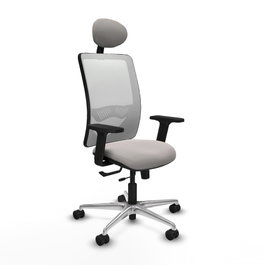 PIQUERAS Y CRESPO Silla de oficina Zulema con Mecanismo Sincro/Traslack Blanco