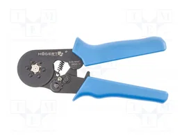 HÖGERT TECHNIK Crimpadora para terminales de cable y casquillos