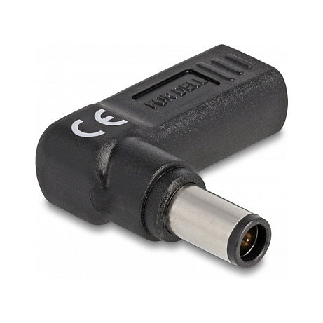DeLOCK Adaptador para cable de carga de portátil USB Type-C™ a Dell 7,4 x 5,0 mm 90°