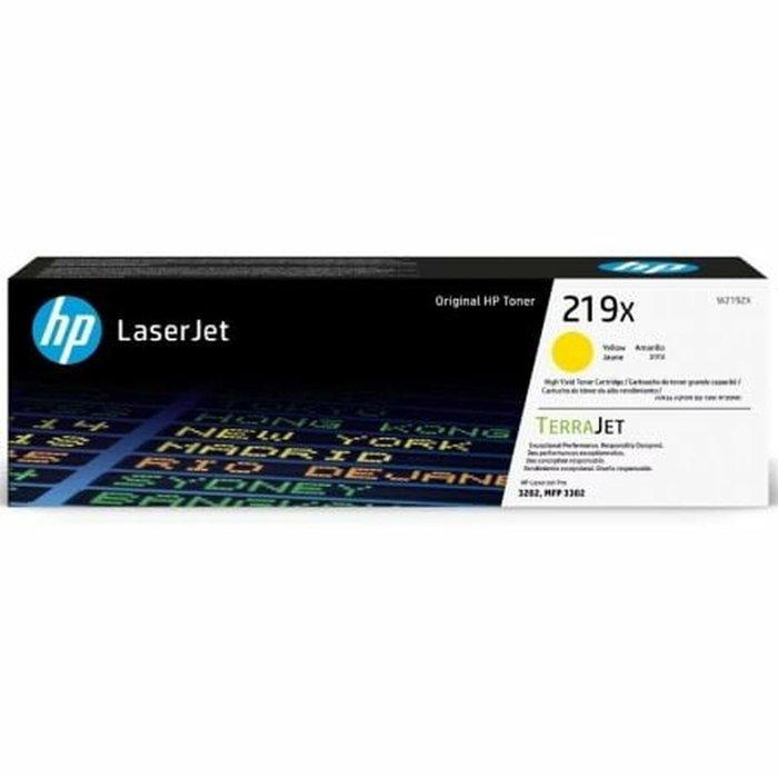 HP 219X Cartucho de Tóner Amarillo de Alto Rendimiento