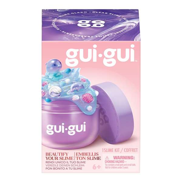 Moose Juego Slime Pack de Belleza Gui-Gui para Niños - Transforma tu Slime con Nuevas Texturas y Fragancias Únicas - Juego en Español