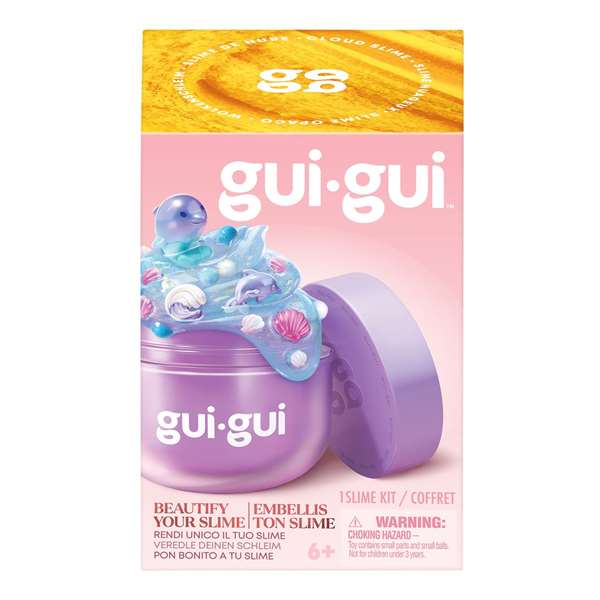 Moose Juego Slime Pack de Belleza Gui-Gui para Niños - Transforma tu Slime con Nuevas Texturas y Fragancias Únicas - Juego en Español