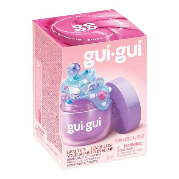 Moose Juego Slime Pack de Belleza Gui-Gui para Niños - Transforma tu Slime con Nuevas Texturas y Fragancias Únicas - Juego en Español
