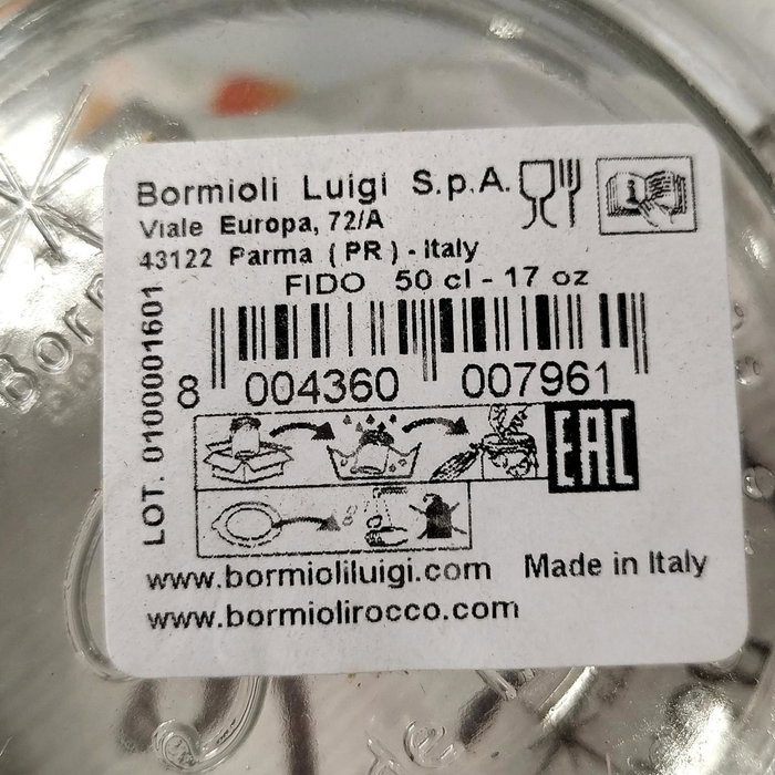 Bormioli Rocco Vaso bajo Diamond 39CL Transparente Bormioli Rocco Vaso bajo Diamond 39CL Transparente