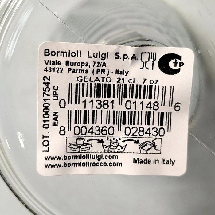 Bormioli Rocco Vaso bajo Diamond 39CL Transparente Bormioli Rocco Vaso bajo Diamond 39CL Transparente