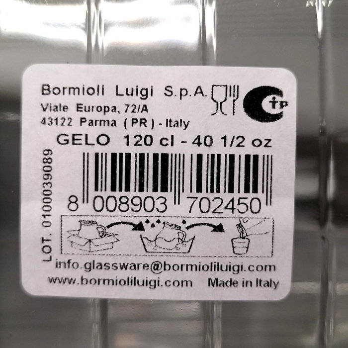 Bormioli Rocco Vaso bajo Diamond 39CL Transparente Bormioli Rocco Vaso bajo Diamond 39CL Transparente