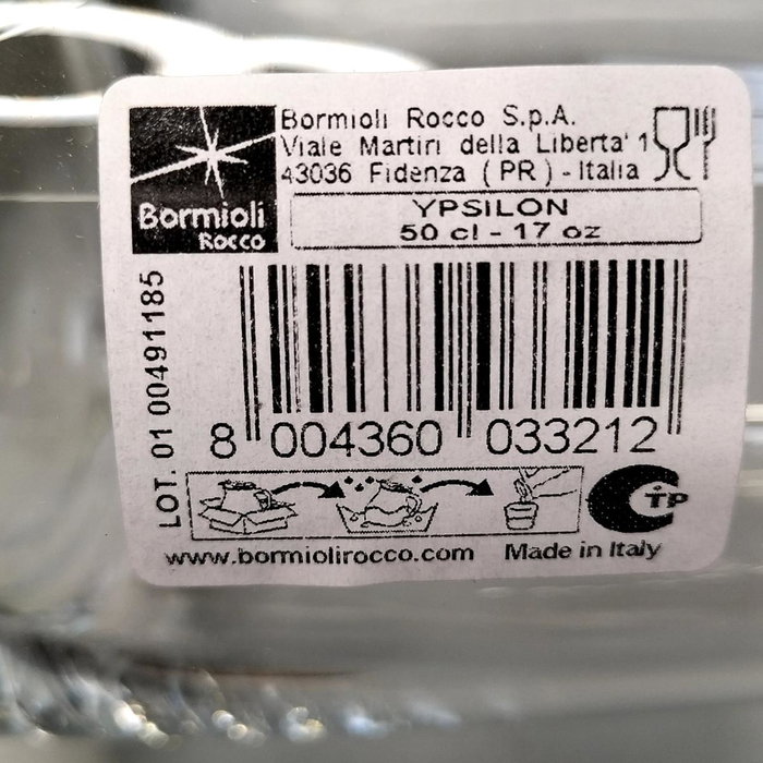 Bormioli Rocco Vaso bajo Diamond 39CL Transparente Bormioli Rocco Vaso bajo Diamond 39CL Transparente