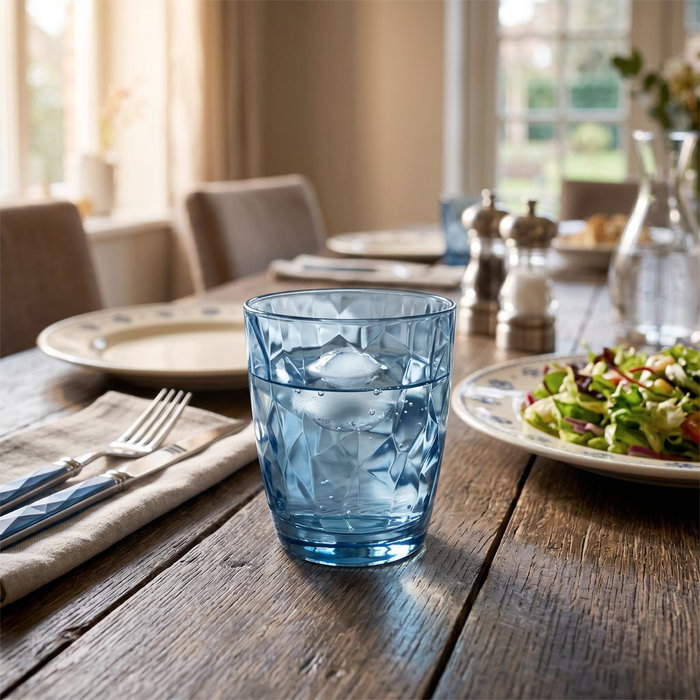 Bormioli Rocco Vaso bajo Diamond 39CL Transparente Bormioli Rocco Vaso bajo Diamond 39CL Transparente