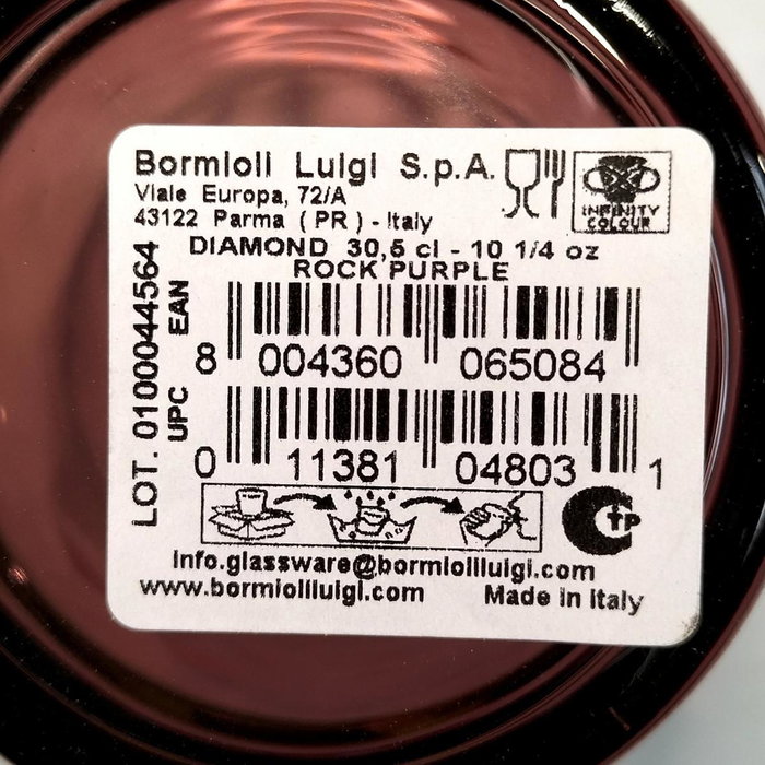 Bormioli Rocco Vaso bajo Diamond 39CL Transparente Bormioli Rocco Vaso bajo Diamond 39CL Transparente