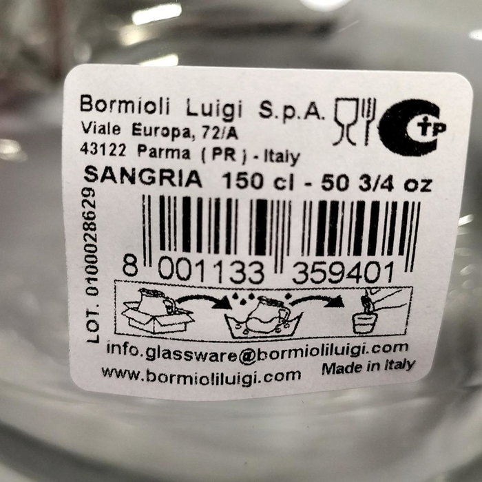 Bormioli Rocco Vaso bajo Diamond 39CL Transparente Bormioli Rocco Vaso bajo Diamond 39CL Transparente