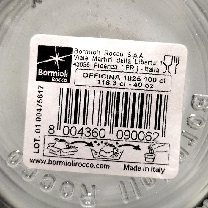 Bormioli Rocco Vaso bajo Diamond 39CL Transparente Bormioli Rocco Vaso bajo Diamond 39CL Transparente