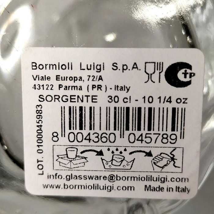 Bormioli Rocco Vaso bajo Diamond 39CL Transparente Bormioli Rocco Vaso bajo Diamond 39CL Transparente