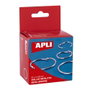Apli Anillas Metálicas Articuladas de 38 mm Niqueladas