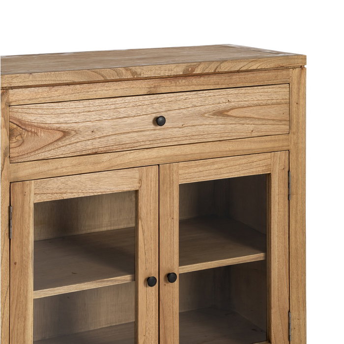 Ixia Mueble Recibidor Natural Madera Mindi 80 x 40 x 89 cm