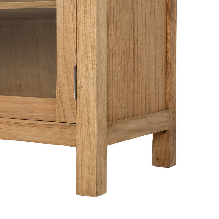 Ixia Mueble Recibidor Natural Madera Mindi 80 x 40 x 89 cm