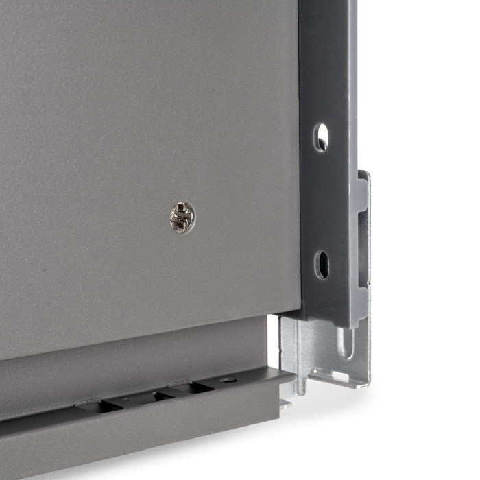 Emuca Kit Cajón Exterior Vertex con Regulación 3D, 400 mm, Gris Antracita Emuca Kit Cajón Exterior Vertex con Regulación 3D, 400 mm, Gris Antracita