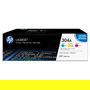 HP Toner 304A / CF372AM Multipack 3 Colores (Cian, Magenta, Amarillo)