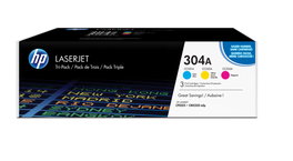 HP Multipack de Tóner 304A / CF372AM (Cian, Magenta, Amarillo)