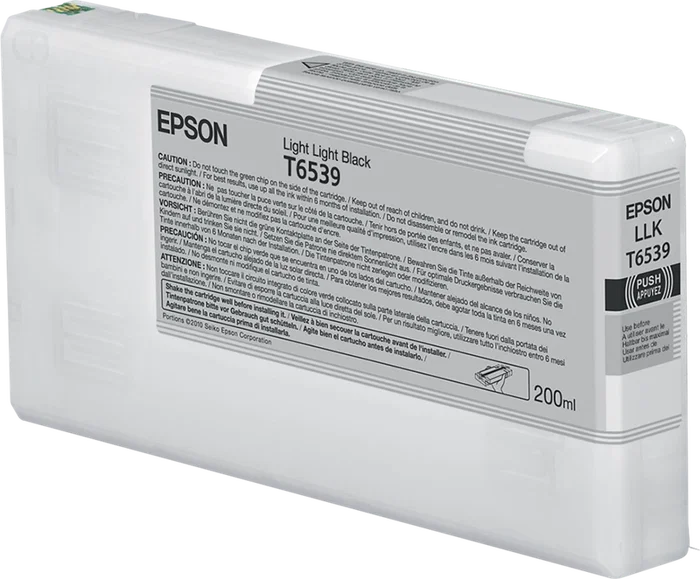 Epson T6539 Cartucho de tinta Gris Claro (200 ml) original