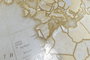 DKD Home Decor Globo Terráqueo PVC Mármol Blanco y Dorado 25x25x40 cm
