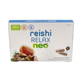 NEO Reishi Relax 30 Cápsulas - Suplemento de Reishi y Withania para Relajación Natural