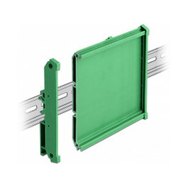DeLOCK Soporte de tablero 107 mm para riel DIN de 10 cm