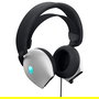 ALIENWARE AW520H Auriculares Gaming Alámbricos USB con Iluminación RGB, Blanco, Diadema, 20-40000 Hz, Micrófono Boom