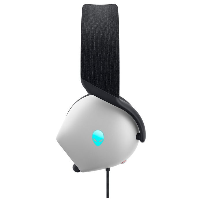 ALIENWARE AW520H Auriculares Gaming Alámbricos USB con Iluminación RGB, Blanco, Diadema, 20-40000 Hz, Micrófono Boom