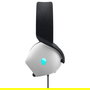 ALIENWARE AW520H Auriculares Gaming Alámbricos USB con Iluminación RGB, Blanco, Diadema, 20-40000 Hz, Micrófono Boom