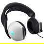 ALIENWARE AW520H Auriculares Gaming Alámbricos USB con Iluminación RGB, Blanco, Diadema, 20-40000 Hz, Micrófono Boom