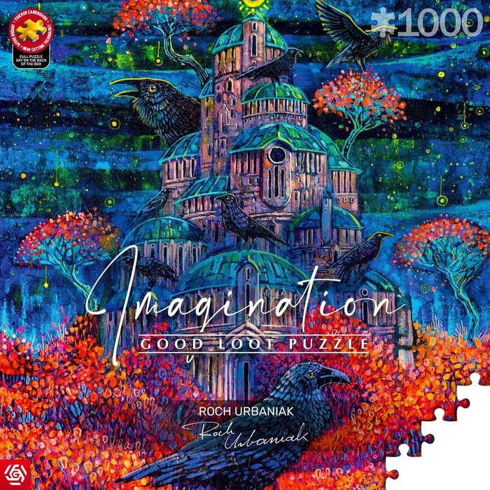 Puzzle Imagination Series Roch Urbaniak Twierdza Pani Kruków (1000 piezas)