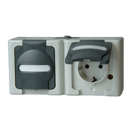 Kopp 131256002 Schuko Steckdose con 2 enchufes