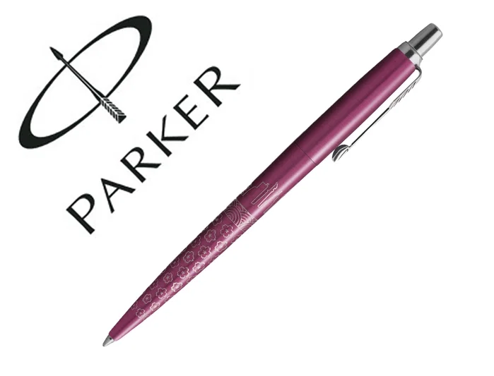 Parker Bolígrafo Jotter Edición Especial Global Icons Tokyo Rosa Satinado Punta Media