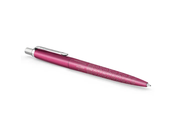 Parker Bolígrafo Jotter Edición Especial Global Icons Tokyo Rosa Satinado Punta Media