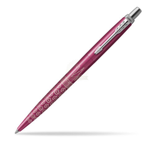 Parker Bolígrafo Jotter Edición Especial Global Icons Tokyo Rosa Satinado Punta Media