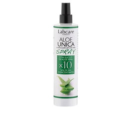 Labcare Aloe Único Spray Gel Hidratante y Reparador con Tecnología de Microesferas de Aloe Vera, 300 ml