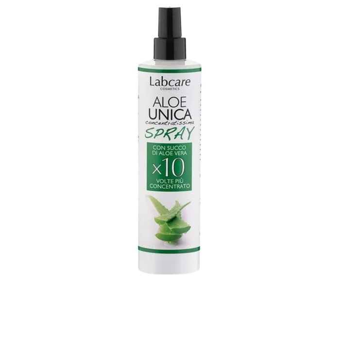 Labcare Aloe Único Spray Gel Hidratante y Reparador con Tecnología de Microesferas de Aloe Vera, 300 ml