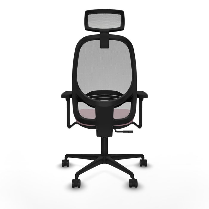 PIQUERAS Y CRESPO Silla de oficina Cilanco con mecanismo Sincro, Rosa y Gris PIQUERAS Y CRESPO Silla de oficina Cilanco con mecanismo Sincro, Rosa y Gris