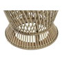 DKD Home Decor Mesita Auxiliar de Bambú 60x60x52 Natural