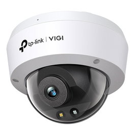 TP-Link Cámara de Seguridad IP Dome VIGI C230 3MP (2304x1296) Interior/Exterior, Visión Nocturna a Color, IA Personas/Vehículos, PoE/12V DC, IK10/IP67, H.265+, ONVIF