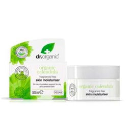 Dr. Organic Crema Hidratante Piel Sensible Calendula 50ml