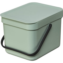 Brabantia Sort & Go Cubo de Basura Jade Green 6 L